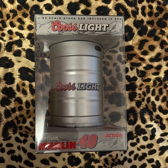 Nascar Other - Sterling Marlin No. 40 Limited Edition Quarter Barrel Keg with Diecast Car